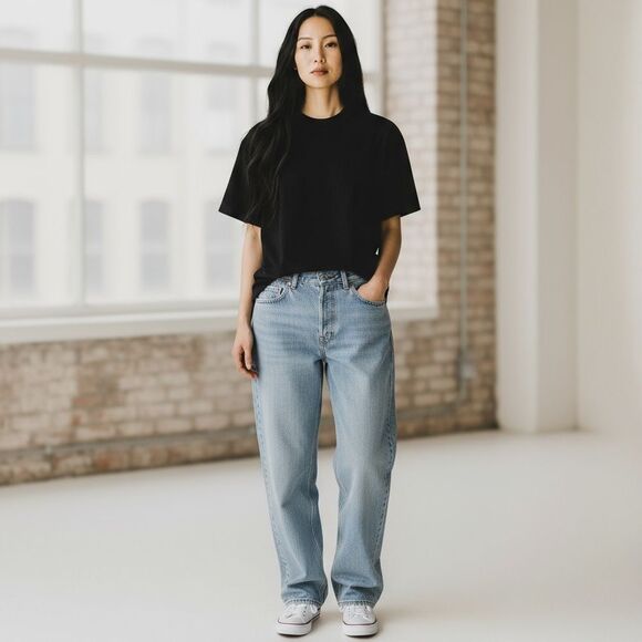 ASOS Denim - ASOS‎ slouchy high rise mom jean 26